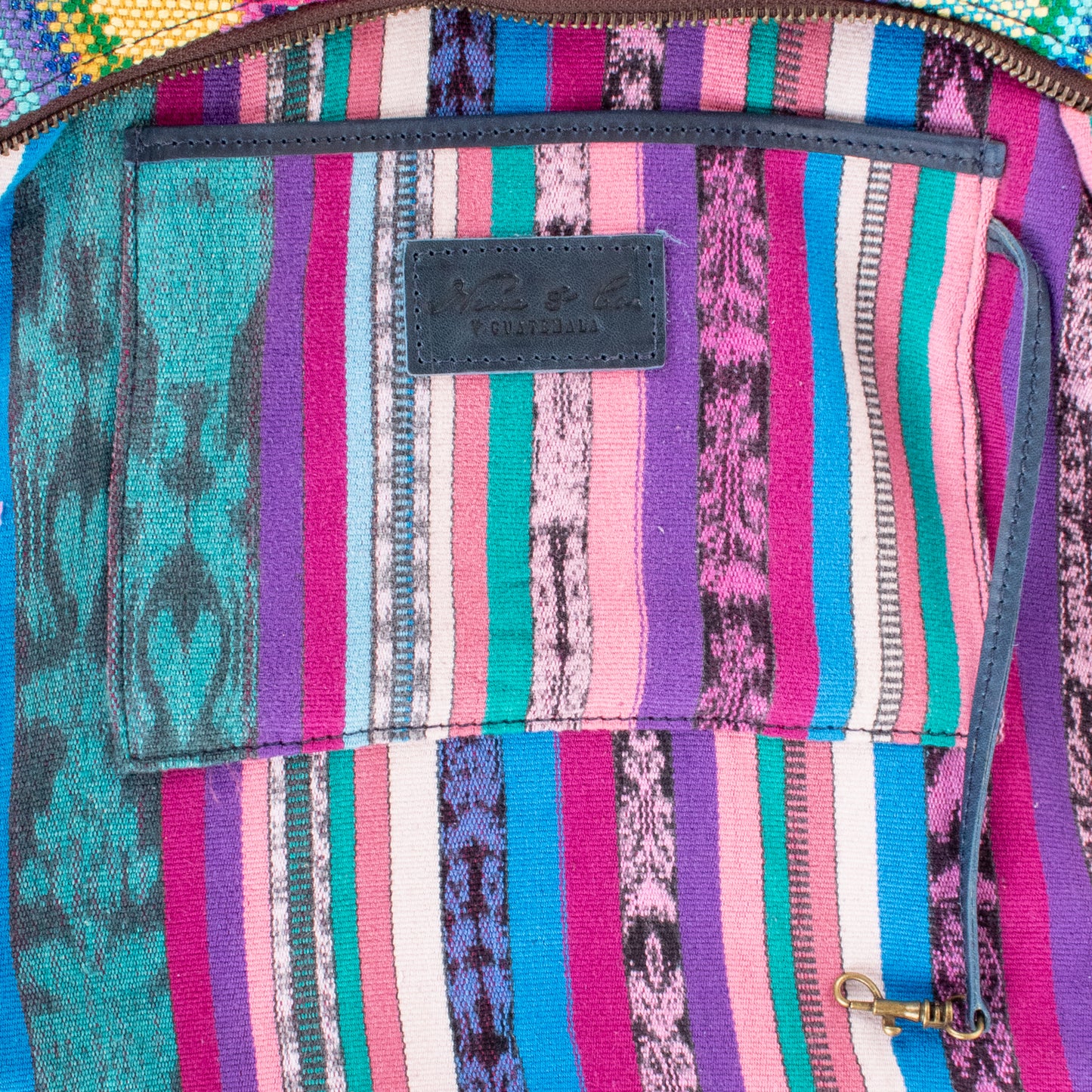 **SHIP WINDOW** SMALL PENELOPE BAG - H&S WHEAT - NAVY - NO. 200668