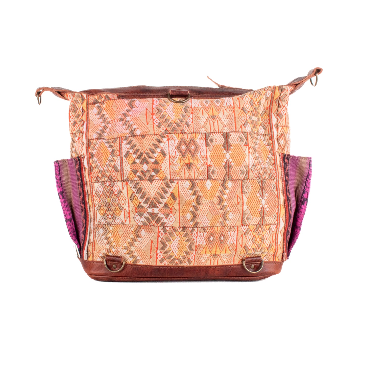 BEATRIZ MCDB + DIAMANTE STRAP - OOAK HUIPIL - COPPER - NO. 200700