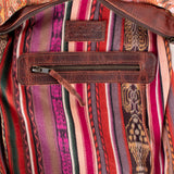 BEATRIZ MCDB + DIAMANTE STRAP - OOAK HUIPIL - COPPER - NO. 200700