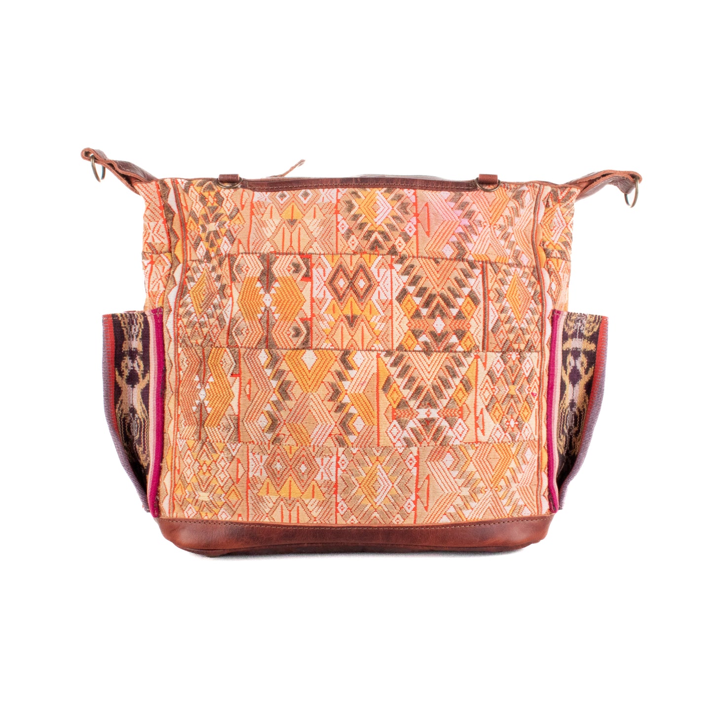 BEATRIZ MCDB + DIAMANTE STRAP - OOAK HUIPIL - COPPER - NO. 200700
