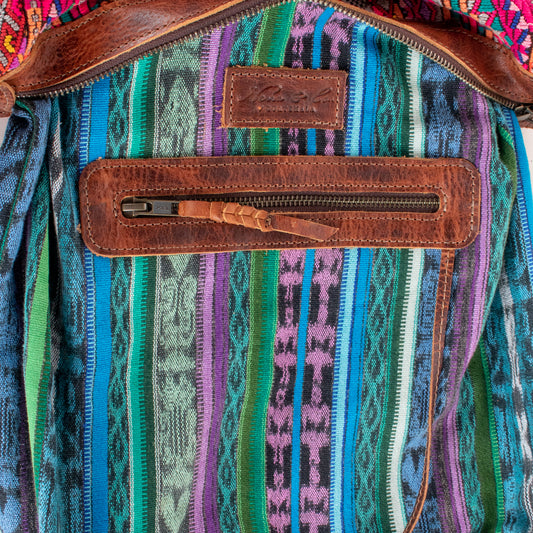 BEATRIZ MCDB + DIAMANTE STRAP - OOAK HUIPIL - HONEY - NO. 200704