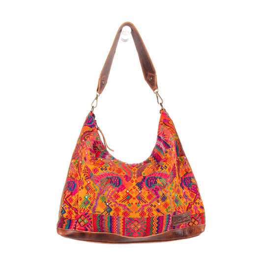 PENELOPE BAG - OOAK HUIPIL - HONEY - NO. 200710