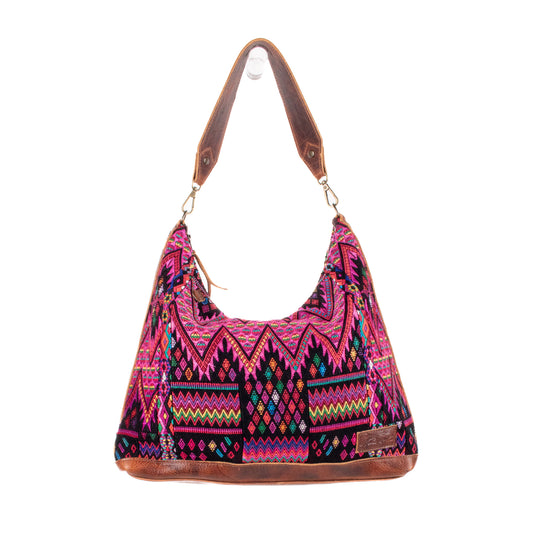 PENELOPE BAG - OOAK HUIPIL - HONEY - NO. 200716