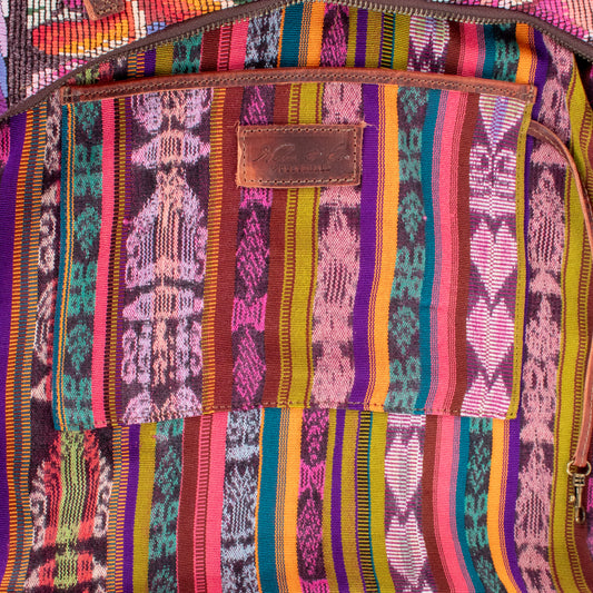 PENELOPE BAG - OOAK HUIPIL - HONEY - NO. 200717