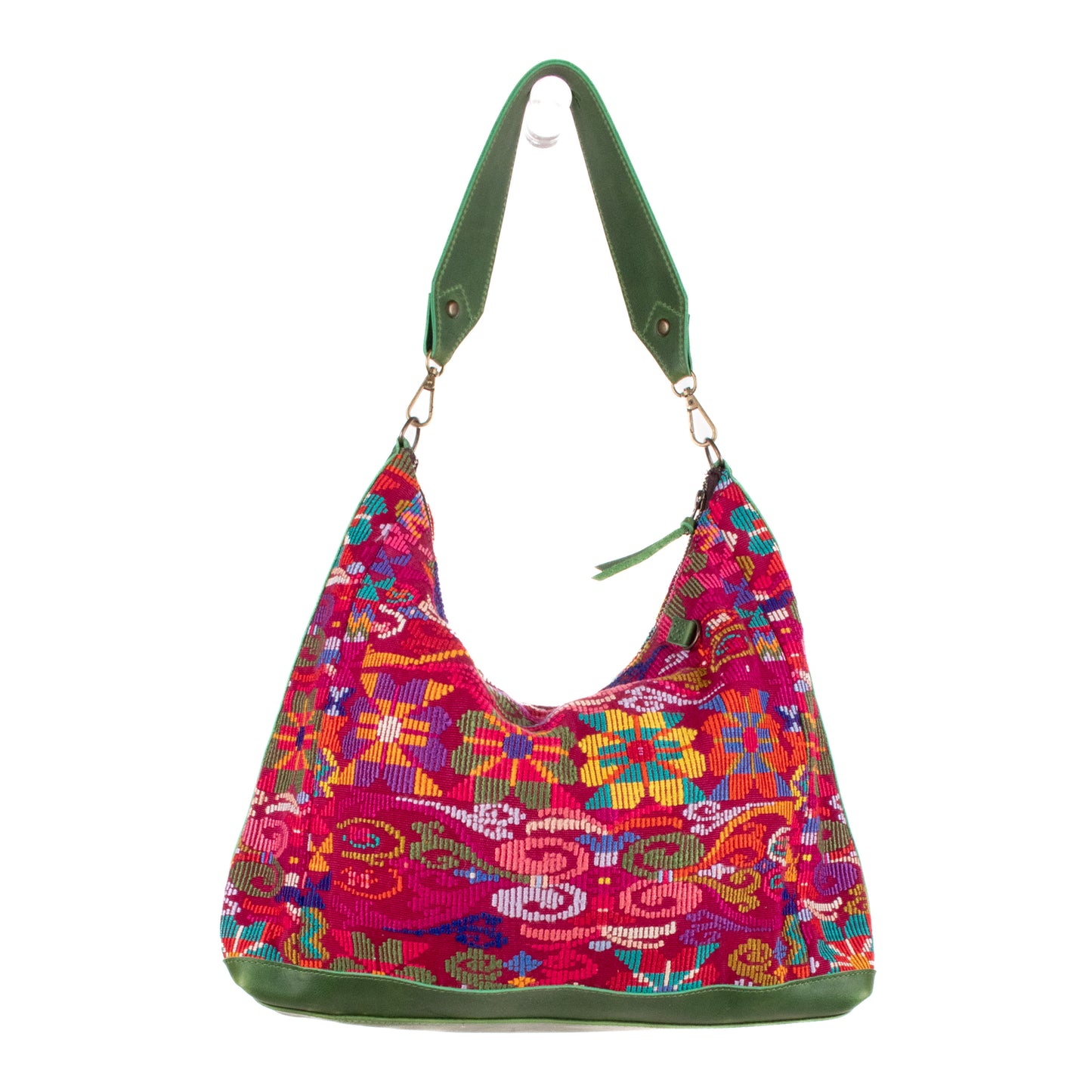 PENELOPE BAG - OOAK HUIPIL - EMERALD - NO. 200728
