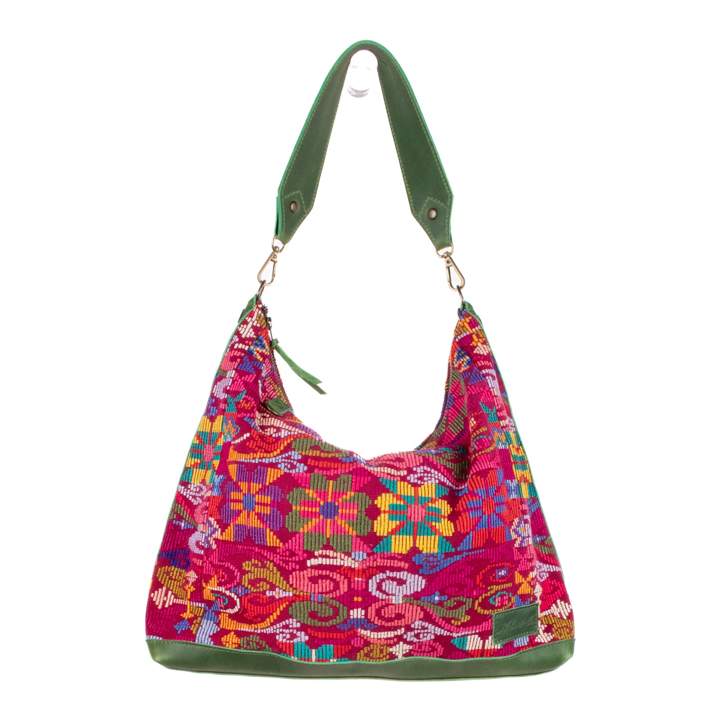 PENELOPE BAG - OOAK HUIPIL - EMERALD - NO. 200728