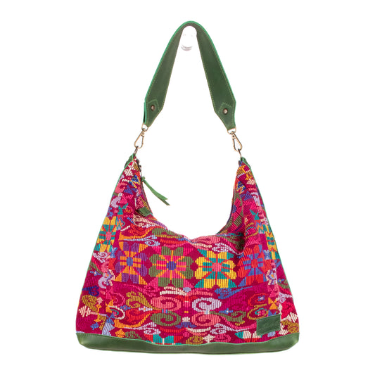 PENELOPE BAG - OOAK HUIPIL - EMERALD - NO. 200728