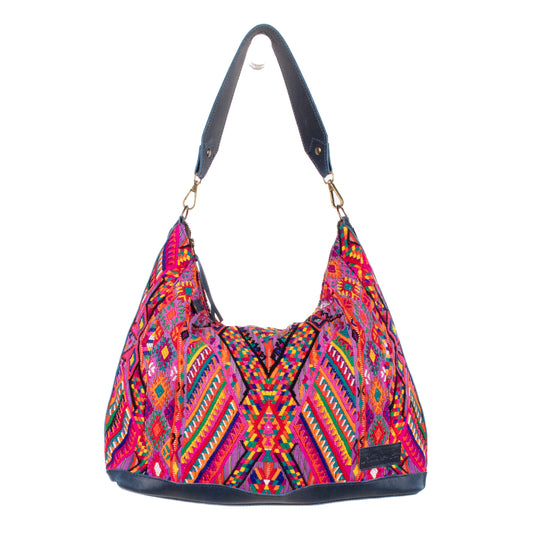 PENELOPE BAG - OOAK HUIPIL - NAVY - NO. 200731