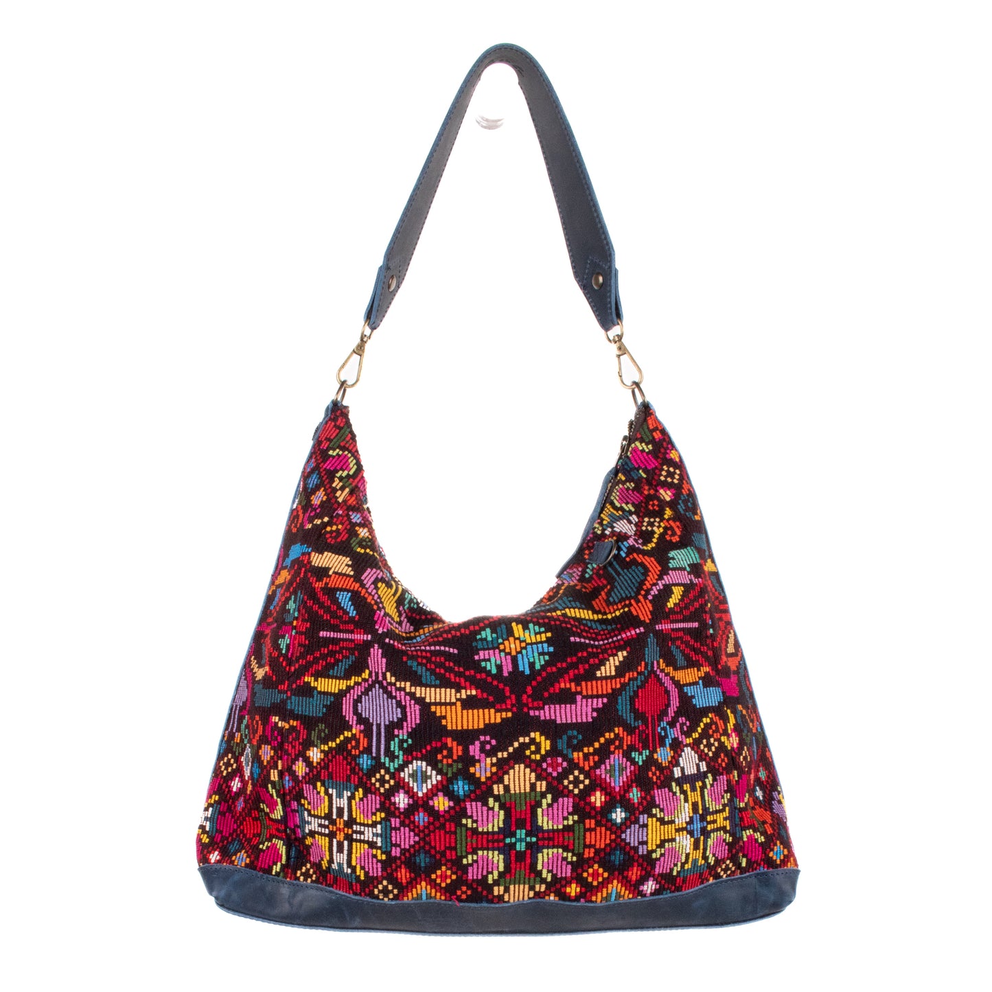PENELOPE BAG - OOAK HUIPIL - NAVY - NO. 200732