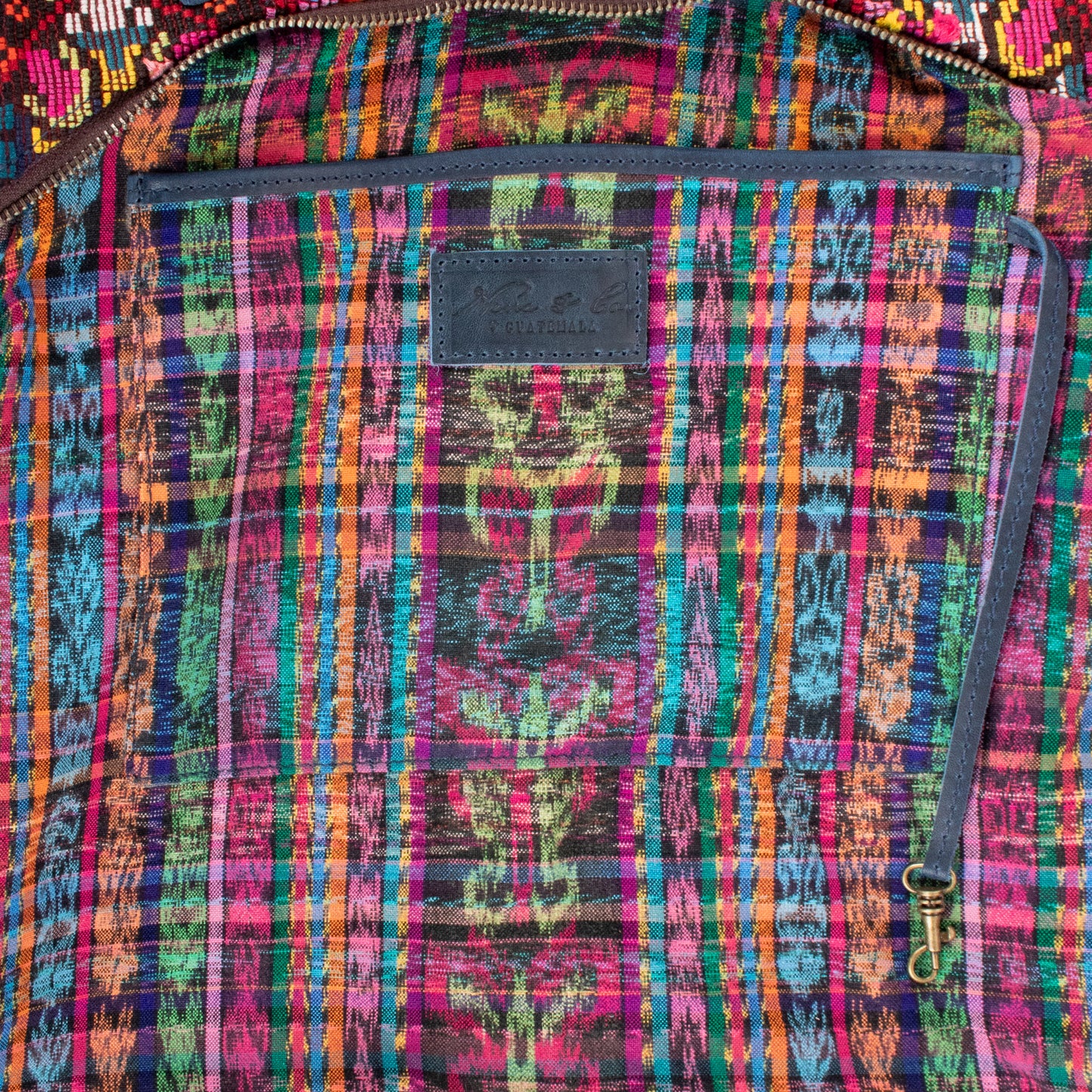 PENELOPE BAG - OOAK HUIPIL - NAVY - NO. 200732