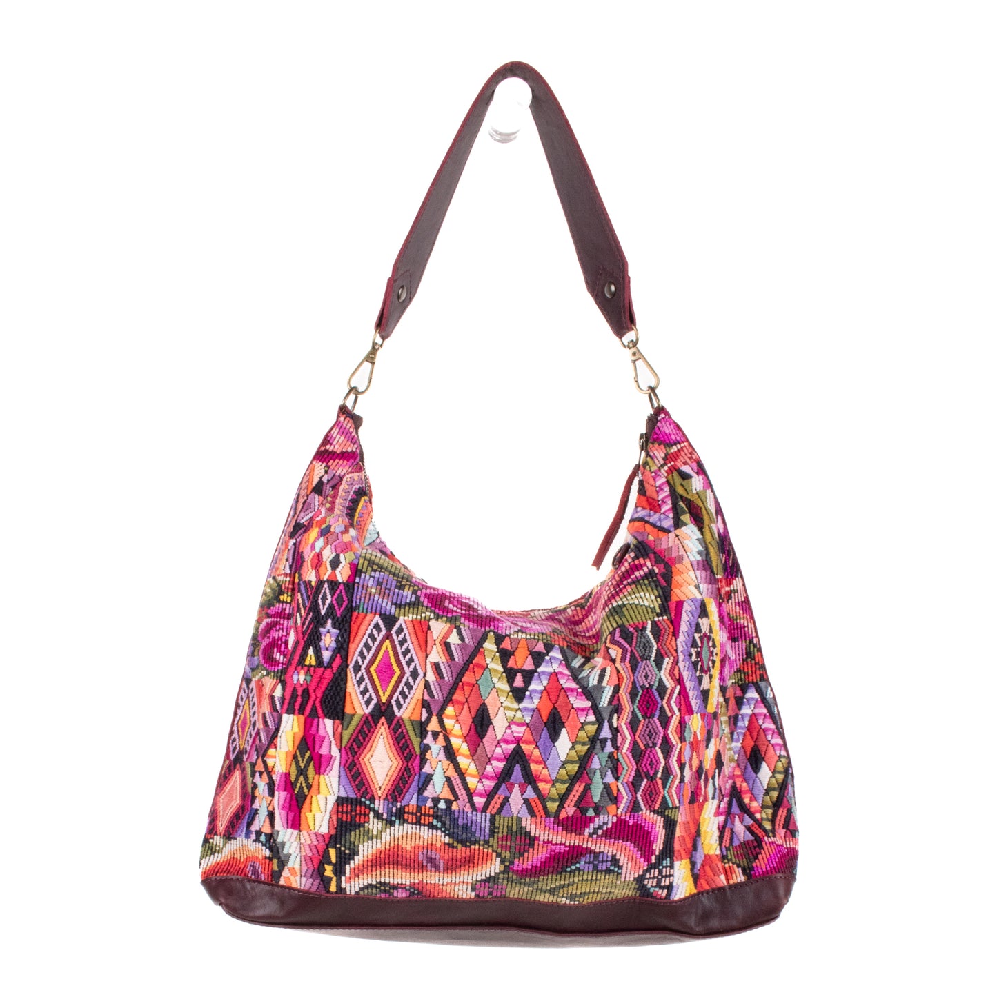 PENELOPE BAG - OOAK HUIPIL - VINO TINTO - NO. 200735