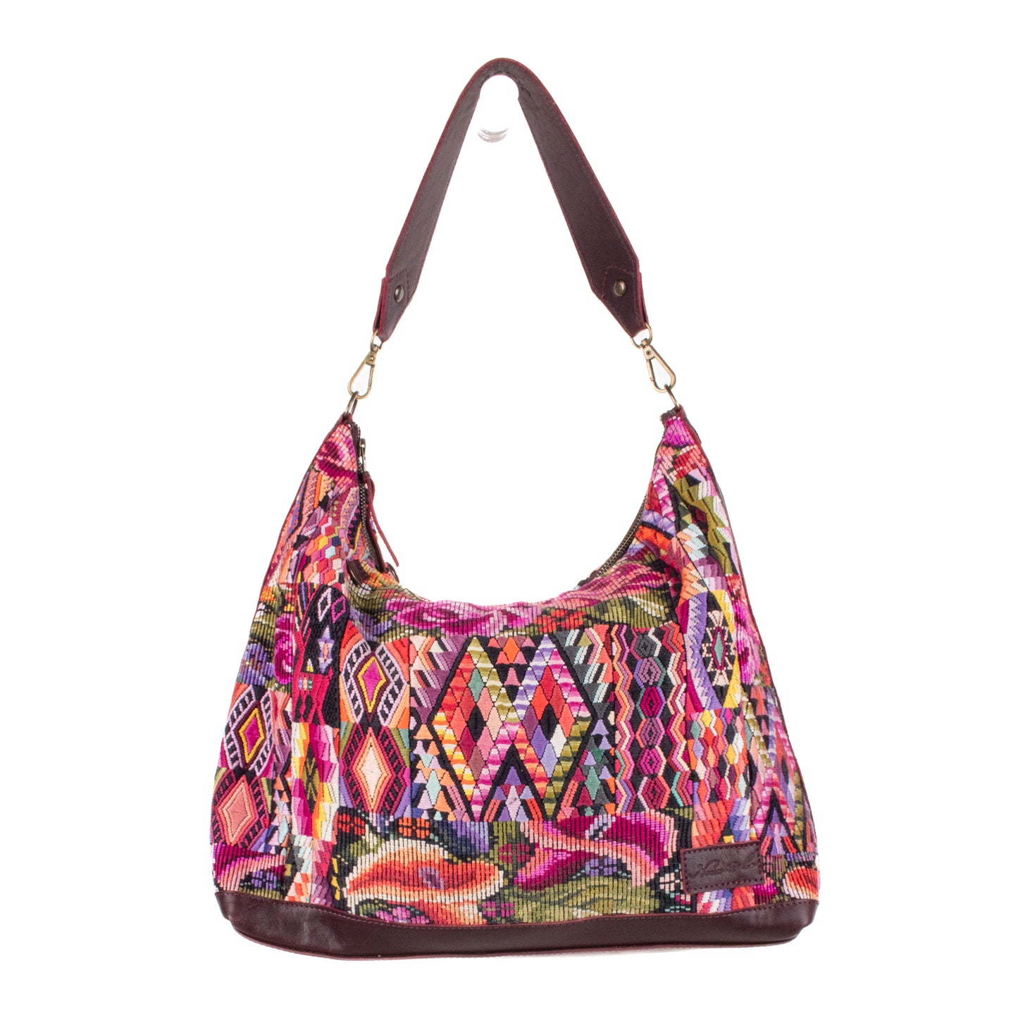 PENELOPE BAG - OOAK HUIPIL - VINO TINTO - NO. 200735