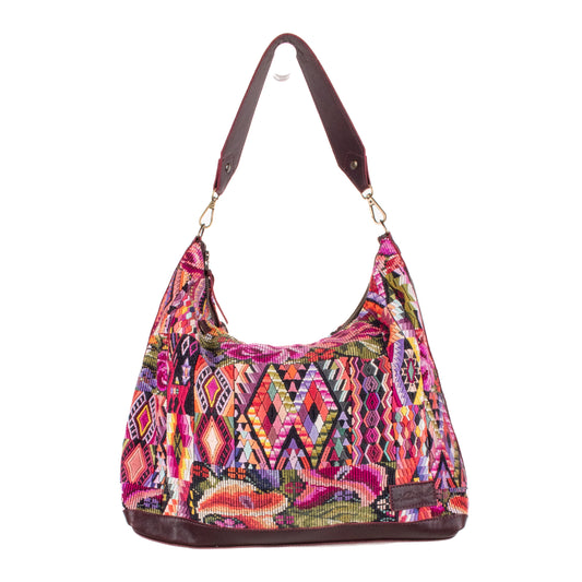 PENELOPE BAG - OOAK HUIPIL - VINO TINTO - NO. 200735