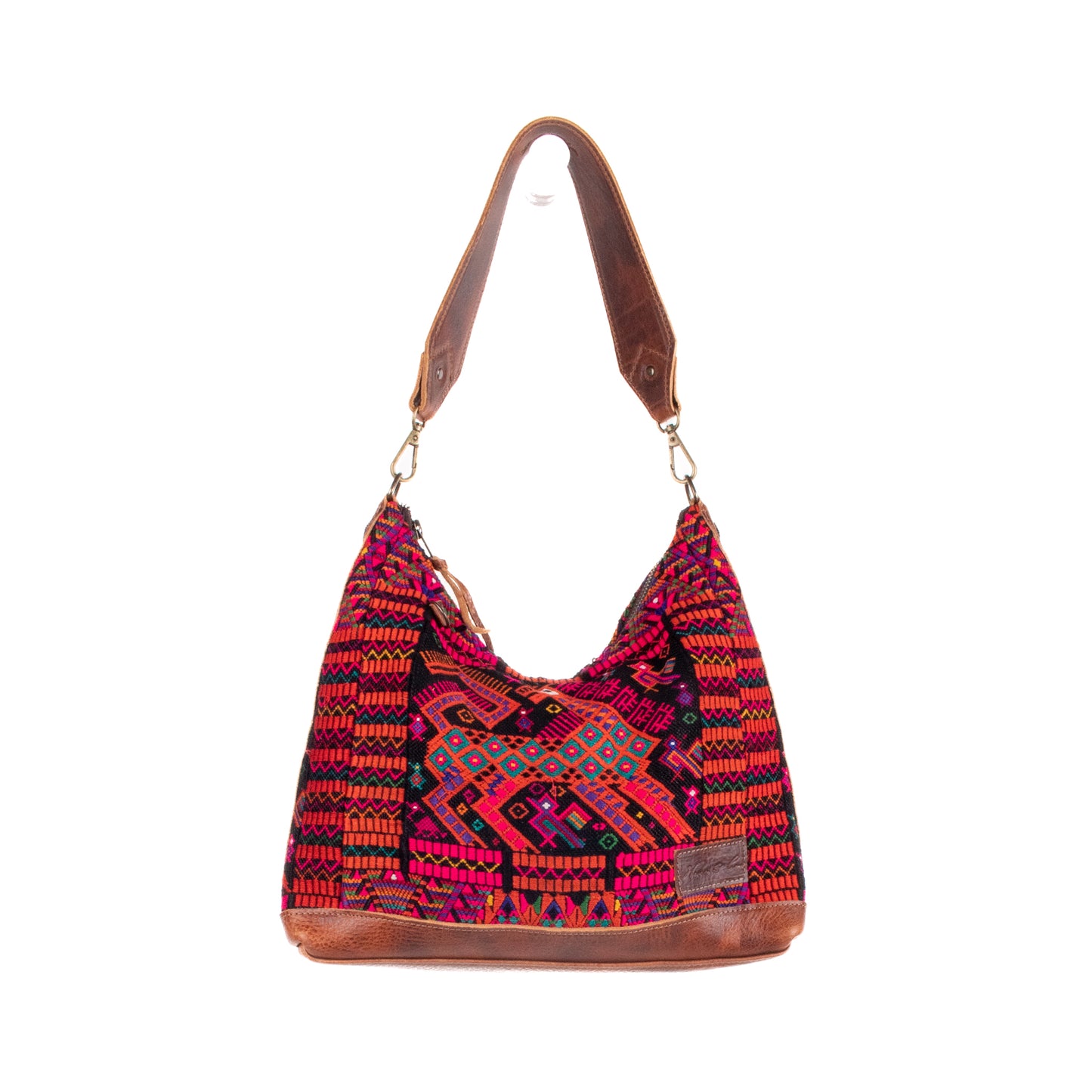 SMALL PENELOPE BAG - OOAK HUIPIL - HONEY - NO. 200738