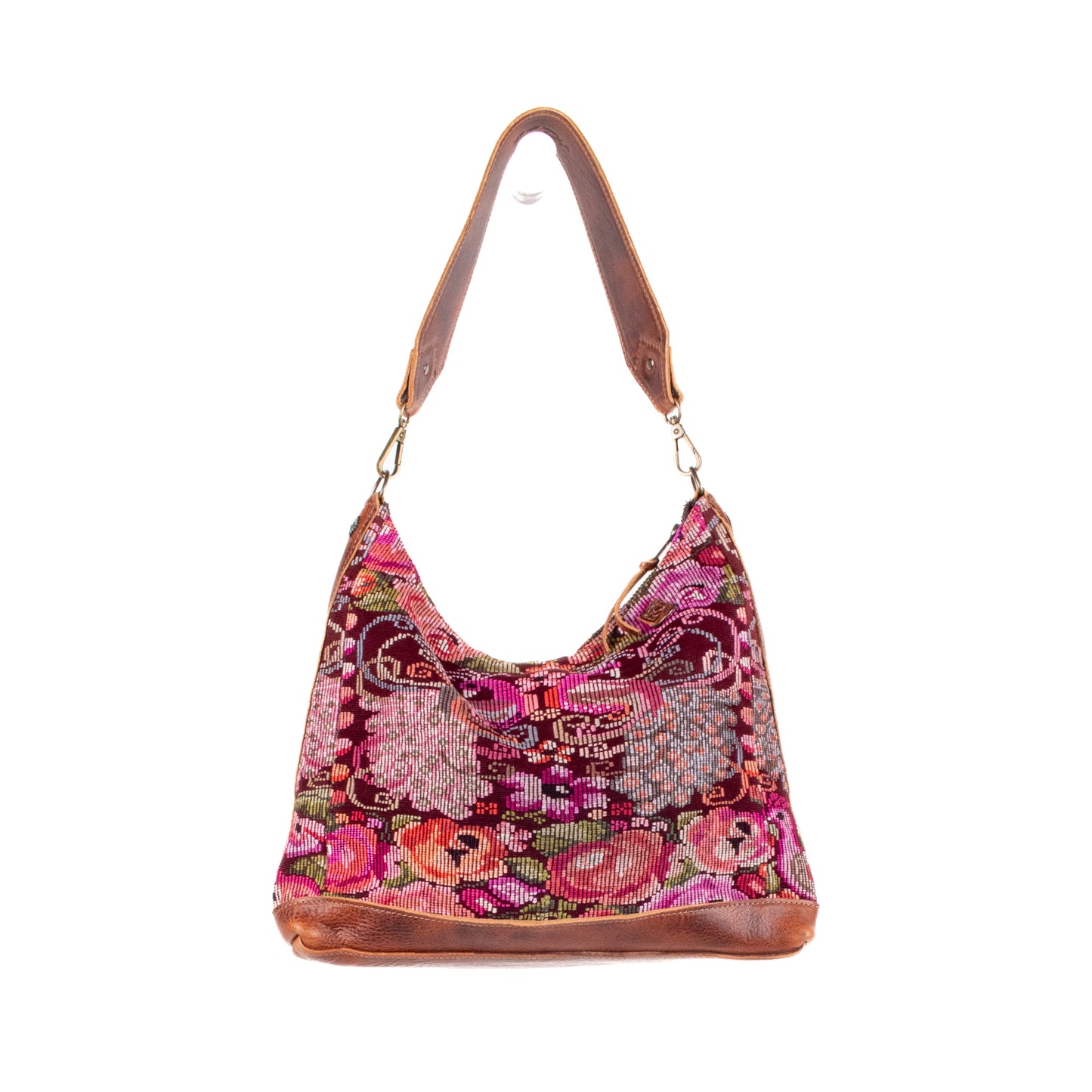 SMALL PENELOPE BAG - OOAK HUIPIL - HONEY - NO. 200739