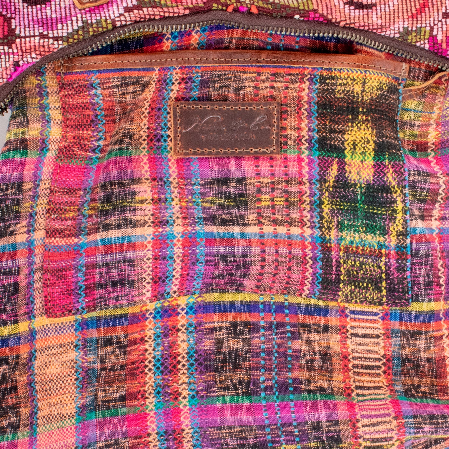 SMALL PENELOPE BAG - OOAK HUIPIL - HONEY - NO. 200739