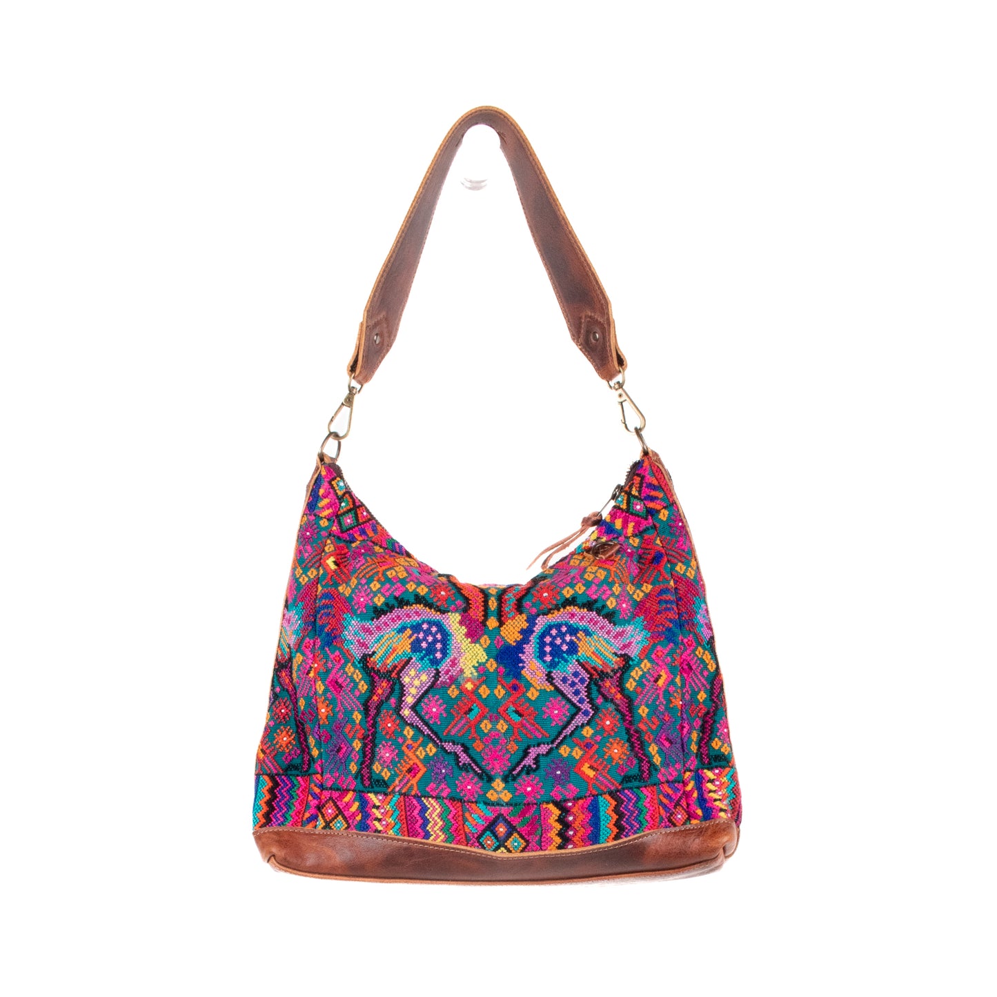 SMALL PENELOPE BAG - OOAK HUIPIL - HONEY - NO. 200740