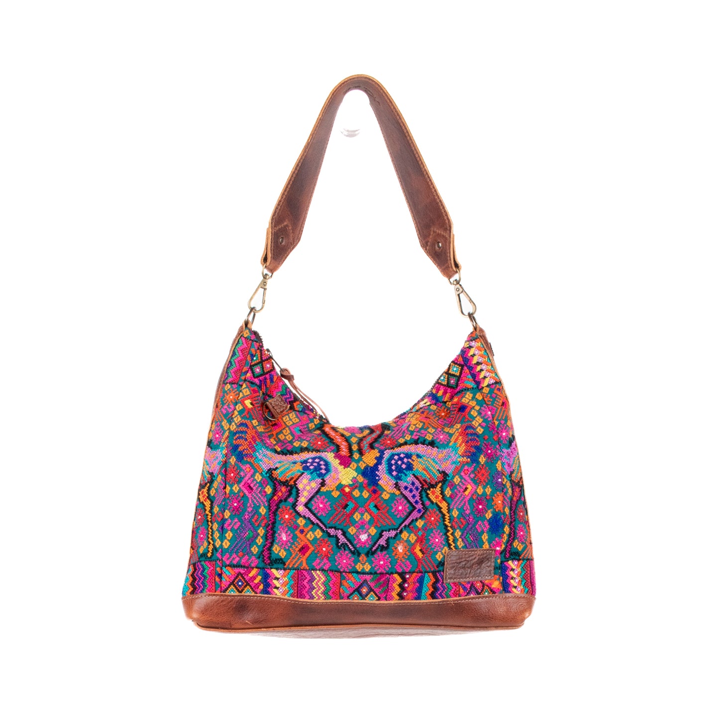 SMALL PENELOPE BAG - OOAK HUIPIL - HONEY - NO. 200740