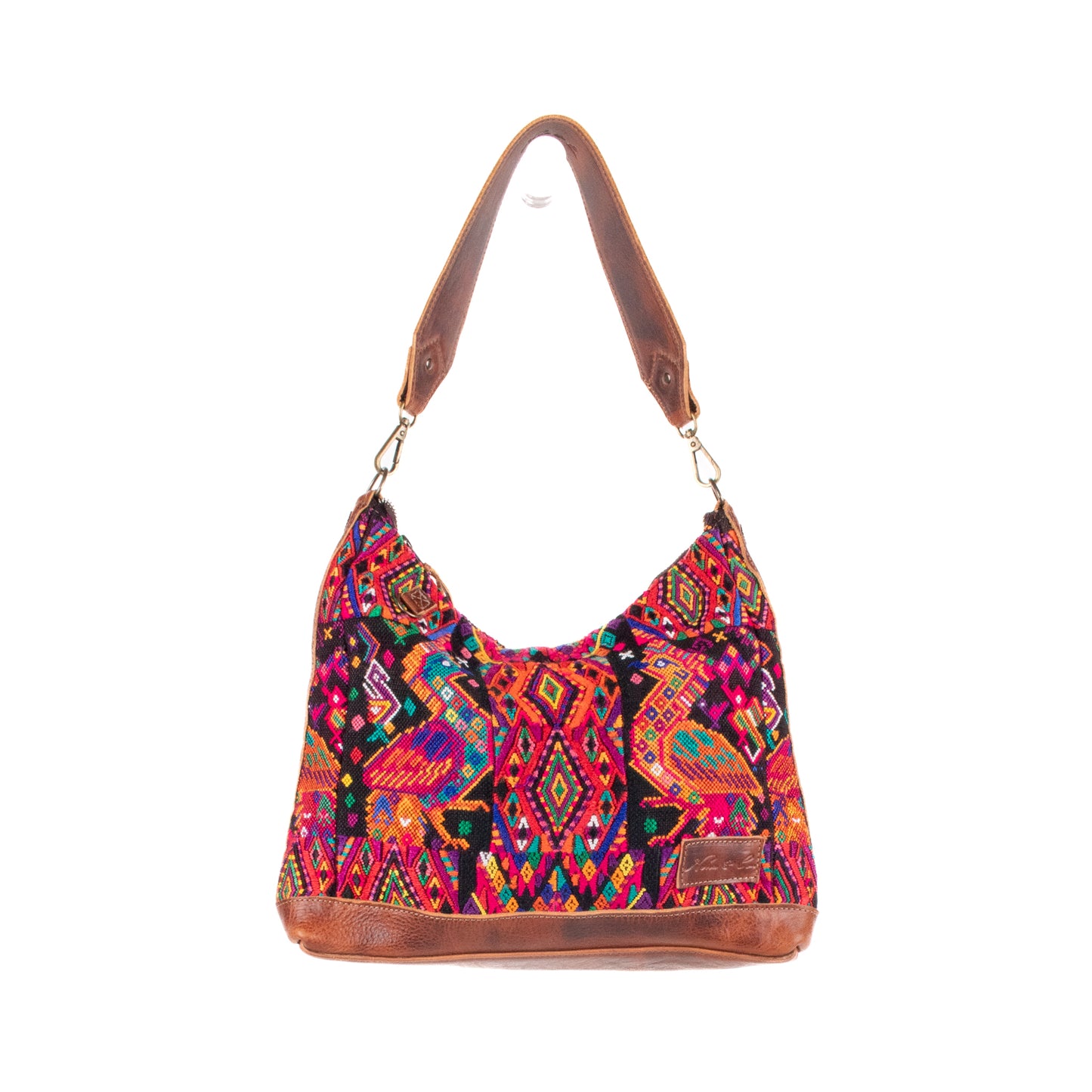 SMALL PENELOPE BAG - OOAK HUIPIL - HONEY - NO. 200743