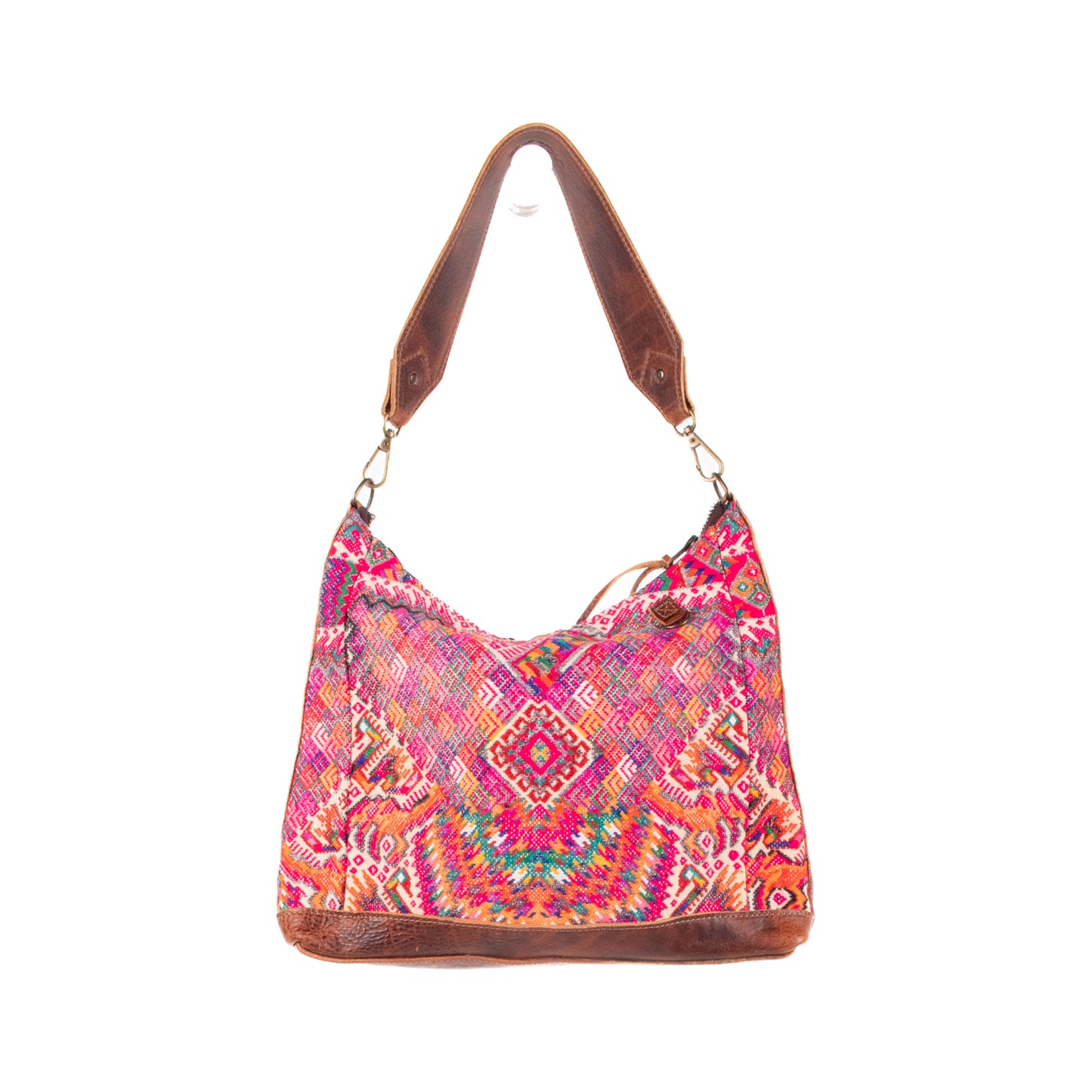 SMALL PENELOPE BAG - OOAK HUIPIL - HONEY - NO. 200744