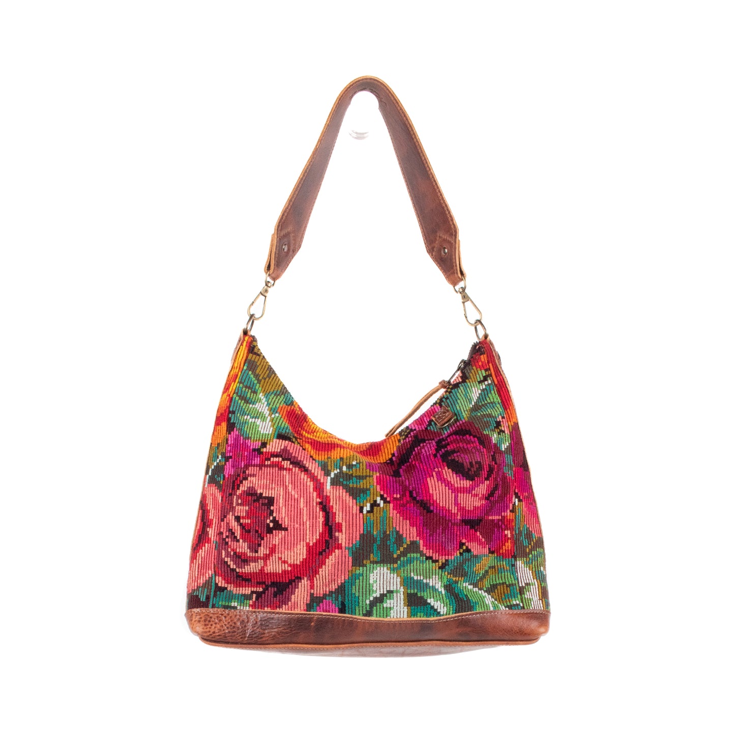 SMALL PENELOPE BAG - OOAK HUIPIL - HONEY - NO. 200745