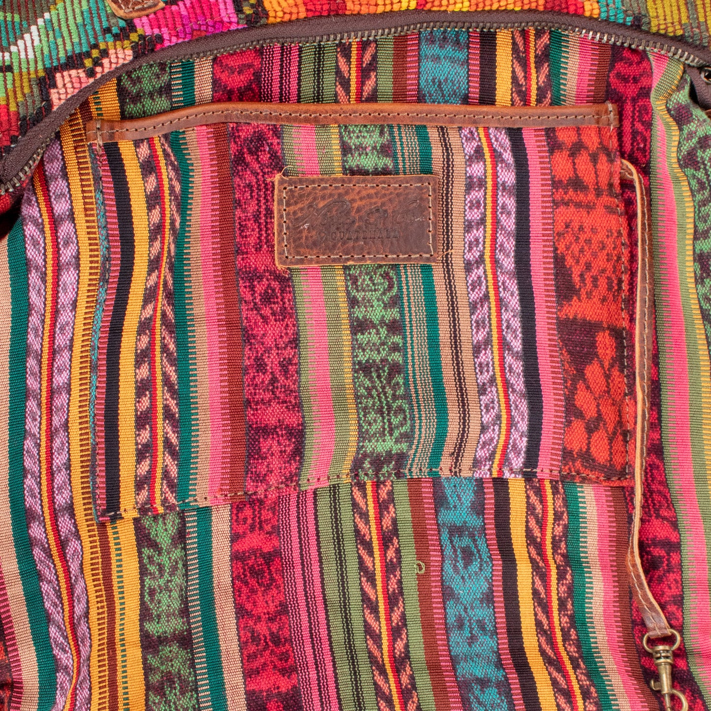 SMALL PENELOPE BAG - OOAK HUIPIL - HONEY - NO. 200745