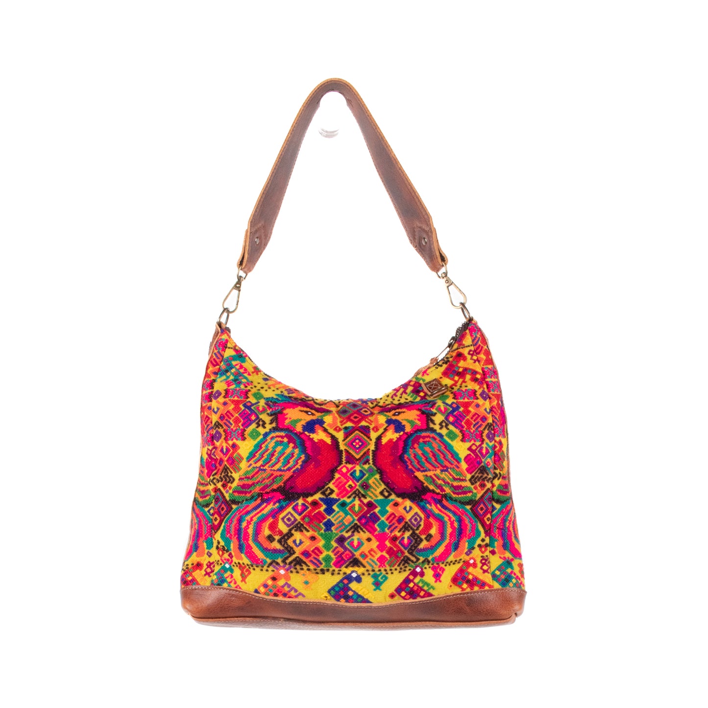 SMALL PENELOPE BAG - OOAK HUIPIL - HONEY - NO. 200746