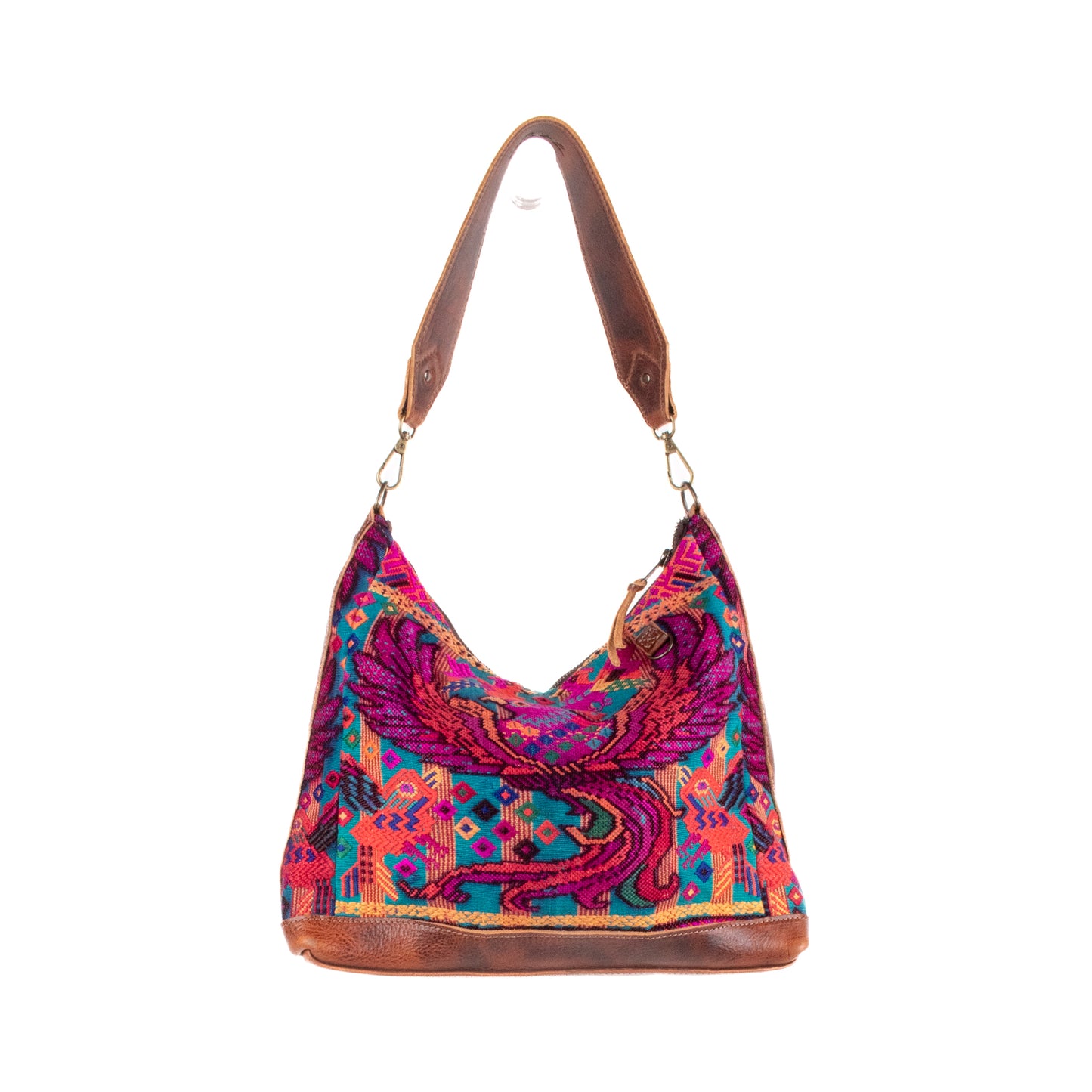 SMALL PENELOPE BAG - OOAK HUIPIL - HONEY - NO. 200747