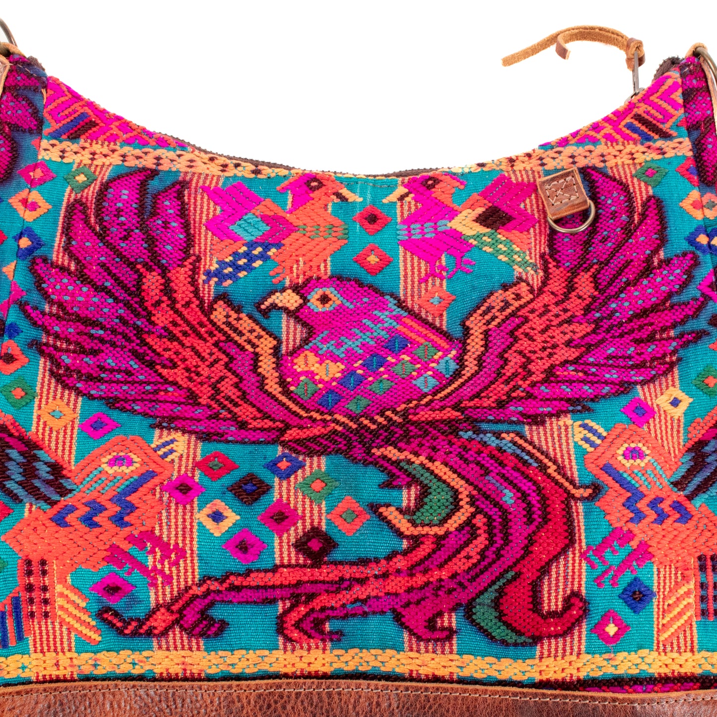 SMALL PENELOPE BAG - OOAK HUIPIL - HONEY - NO. 200747