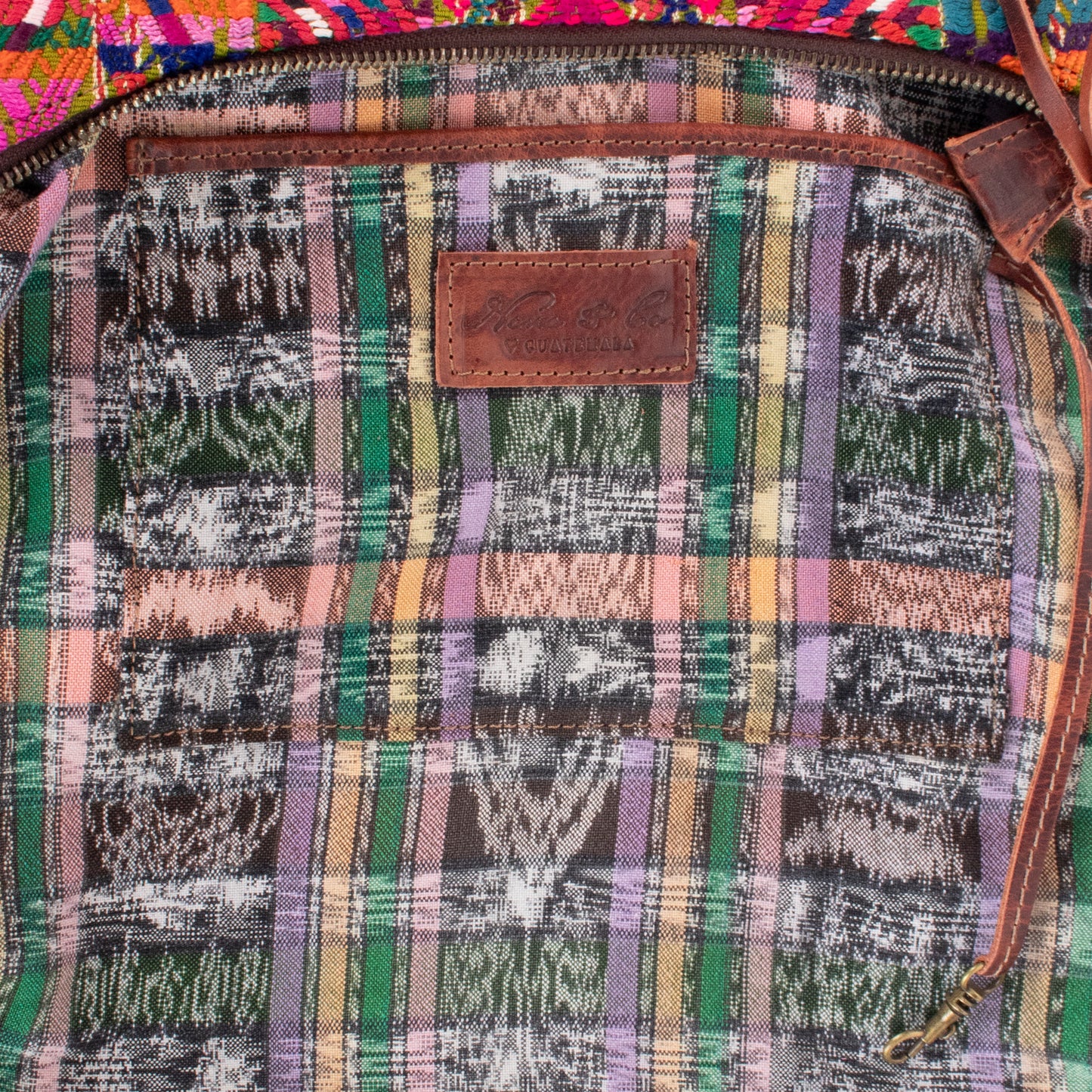SMALL PENELOPE BAG - OOAK HUIPIL - COPPER - NO. 200748