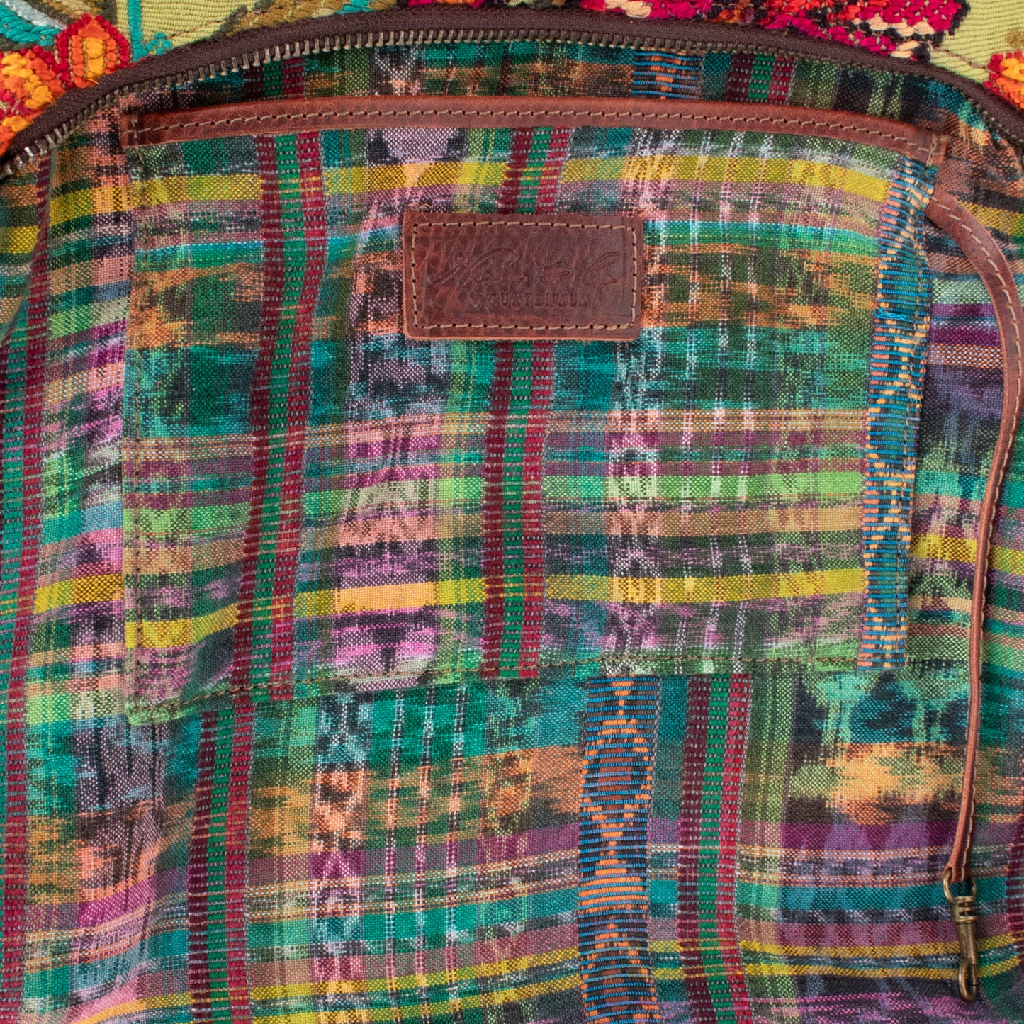 SMALL PENELOPE BAG - OOAK HUIPIL - COPPER - NO. 200751
