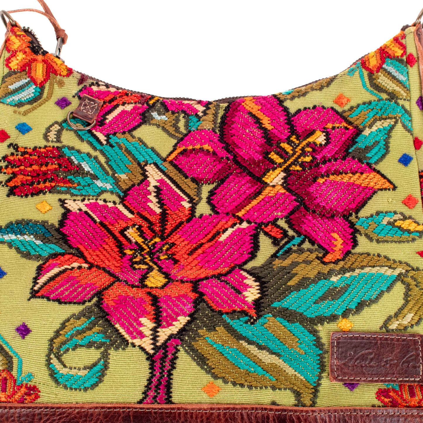 SMALL PENELOPE BAG - OOAK HUIPIL - COPPER - NO. 200751