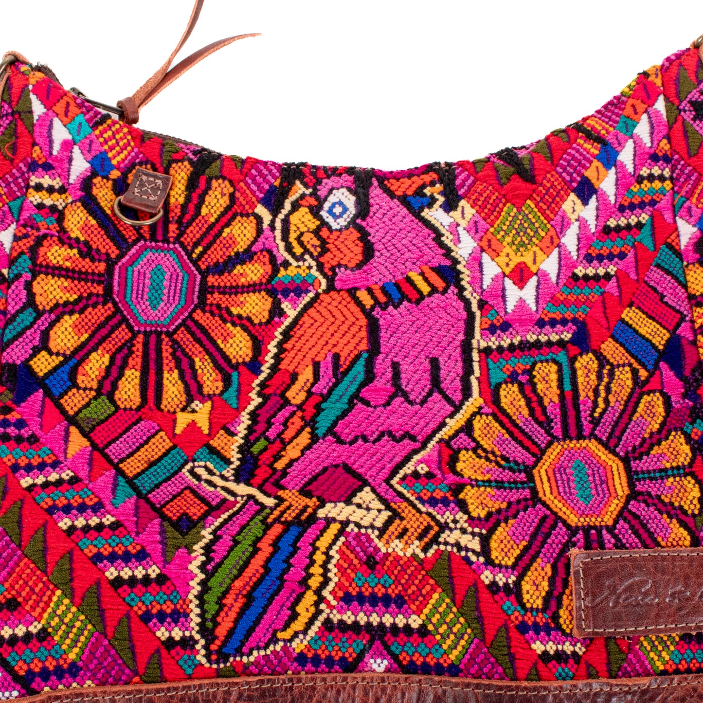 SMALL PENELOPE BAG - OOAK HUIPIL - COPPER - NO. 200752