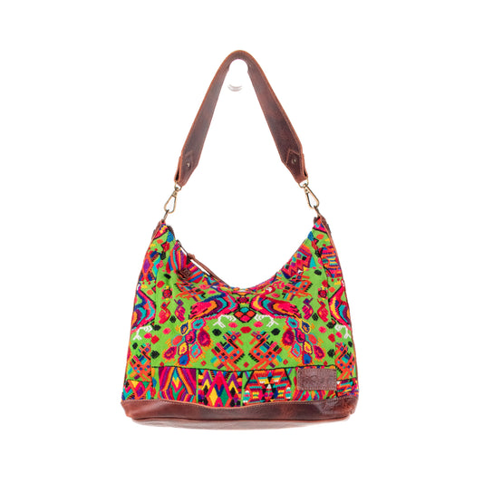 SMALL PENELOPE BAG - OOAK HUIPIL - COPPER - NO. 200753