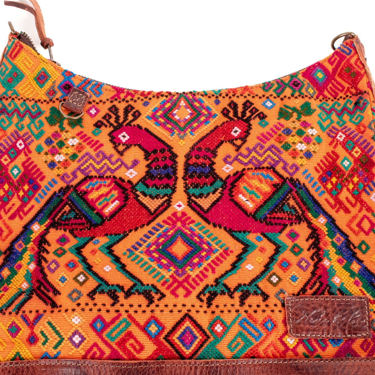 SMALL PENELOPE BAG - OOAK HUIPIL - COPPER - NO. 200754