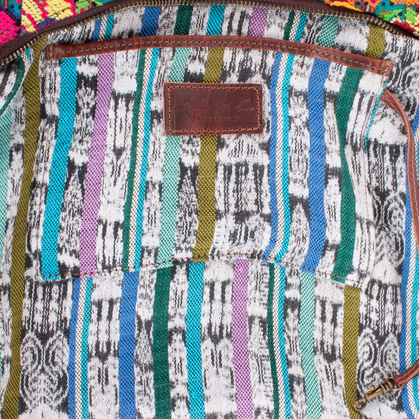 SMALL PENELOPE BAG - OOAK HUIPIL - COPPER - NO. 200755