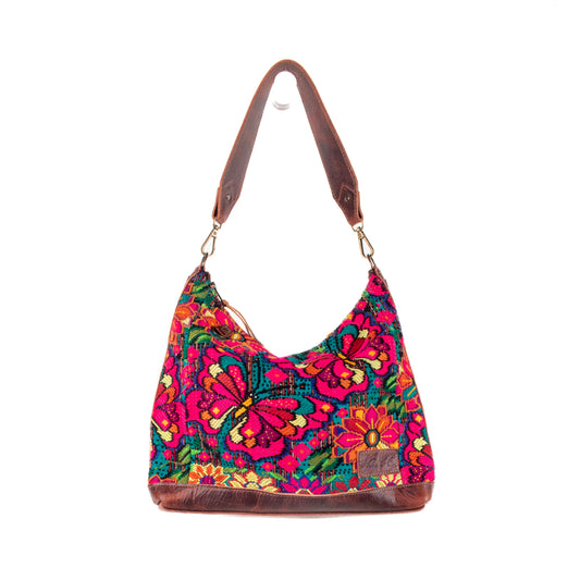 SMALL PENELOPE BAG - OOAK HUIPIL - COPPER - NO. 200755