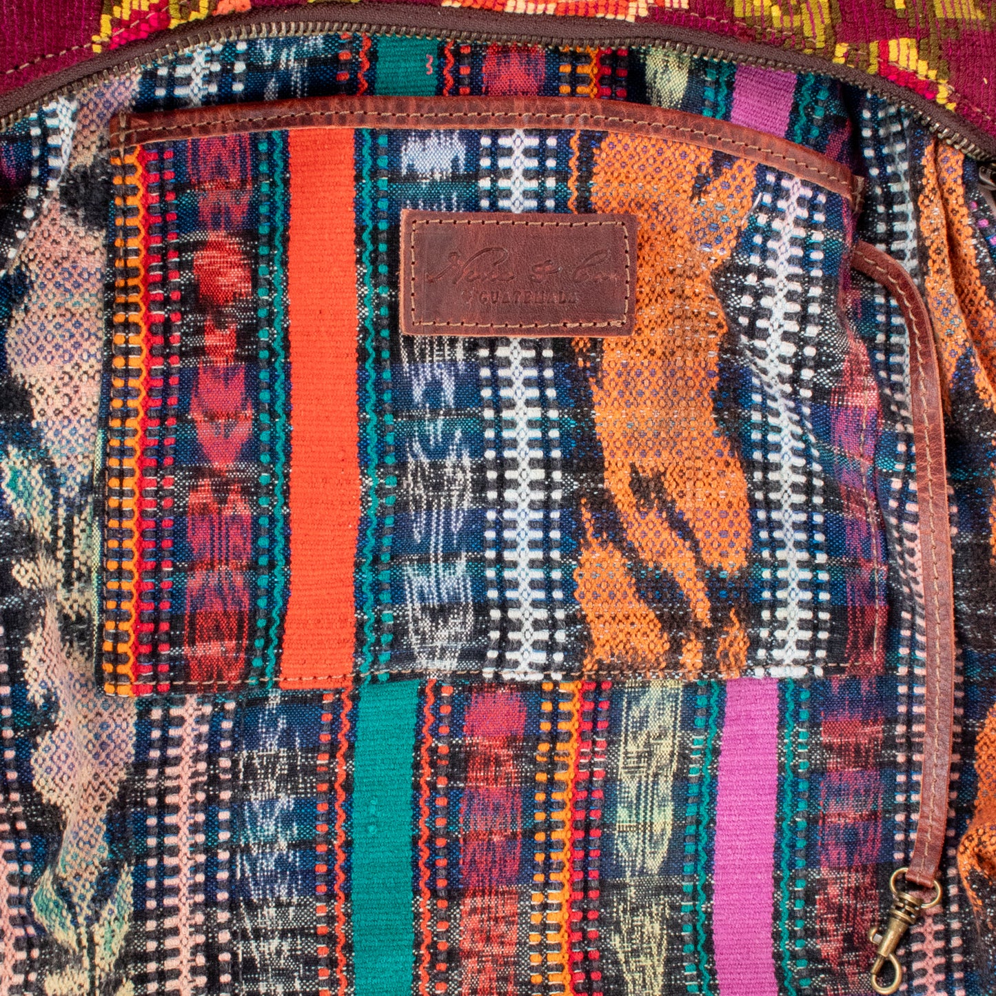SMALL PENELOPE BAG - OOAK HUIPIL - COPPER - NO. 200756