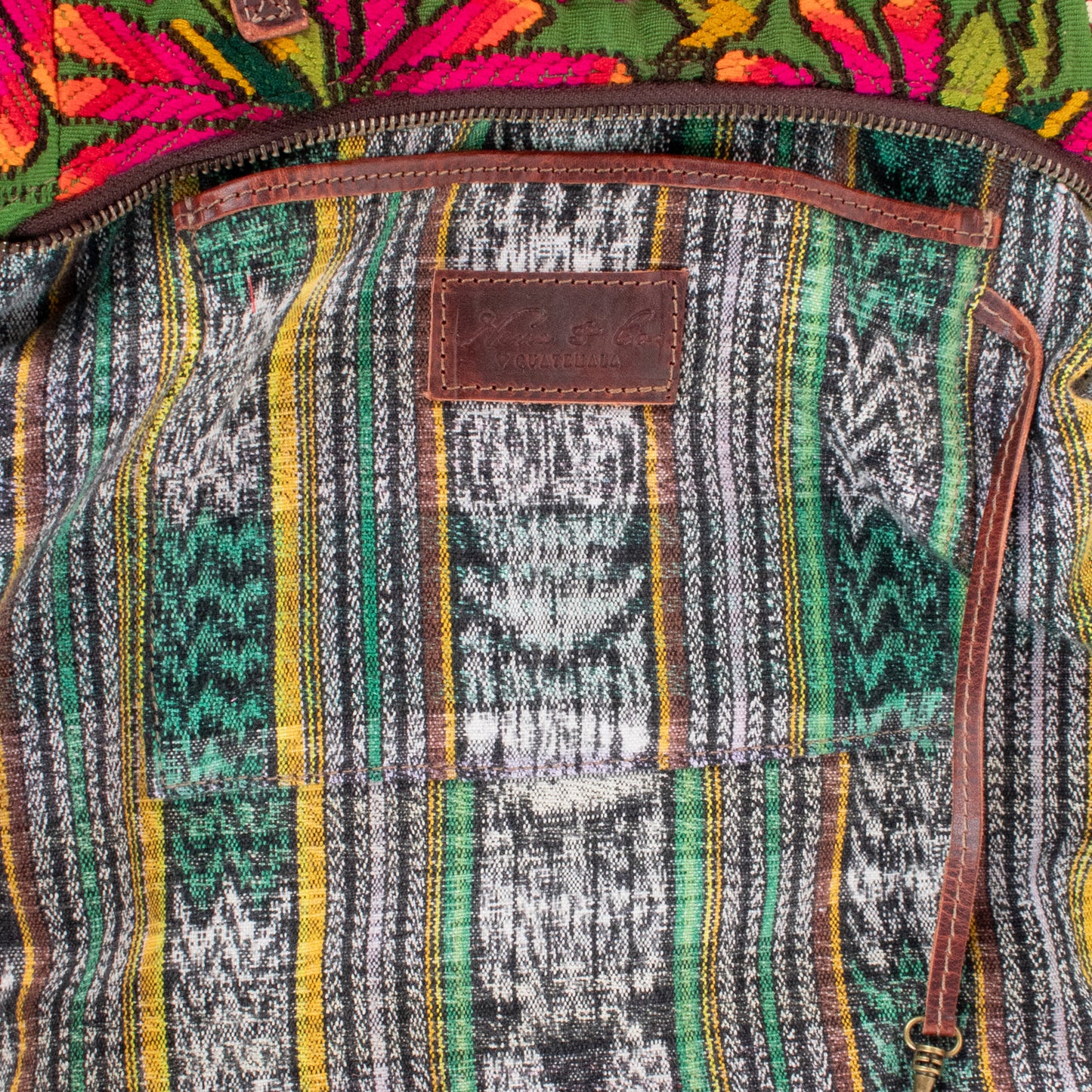 SMALL PENELOPE BAG - OOAK HUIPIL - COPPER - NO. 200757
