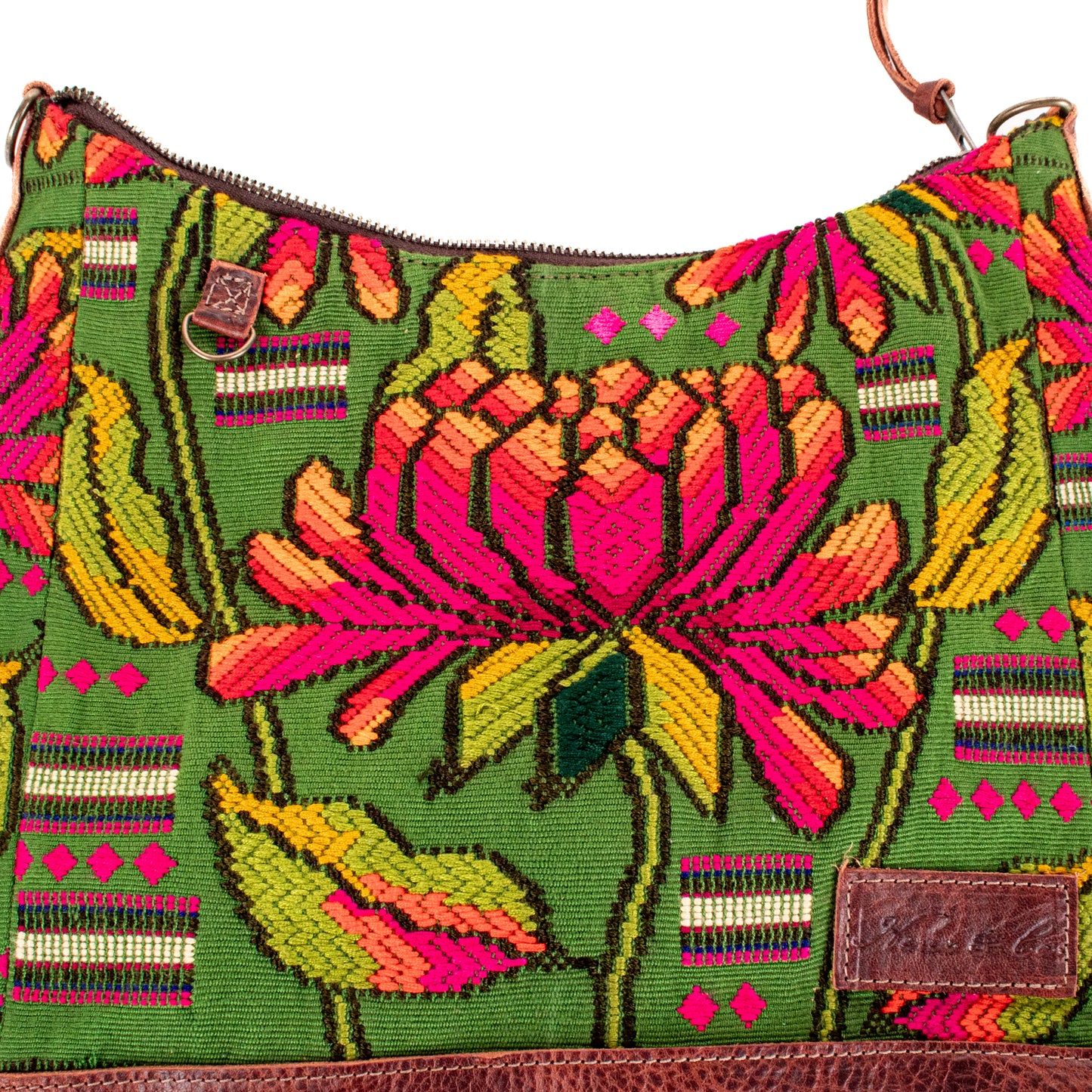 SMALL PENELOPE BAG - OOAK HUIPIL - COPPER - NO. 200757