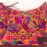 SMALL PENELOPE BAG - OOAK HUIPIL - VINO TINTO - NO. 200761