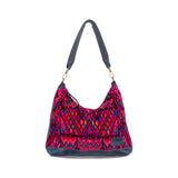 SMALL PENELOPE BAG - OOAK HUIPIL - NAVY - NO. 200764