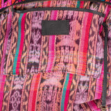 SMALL PENELOPE BAG - OOAK HUIPIL - BLACK - NO. 200766