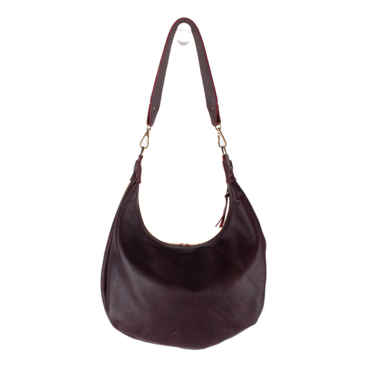 **SHIP WINDOW** BOHO SADDLE BAG - H&S WOMANHOOD - VINO TINTO - NO. 200769