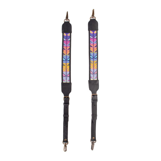 **SHIP WINDOW** CAMILA BACKPACK STRAP SET - H&S WHEAT - BLACK - NO. 200773