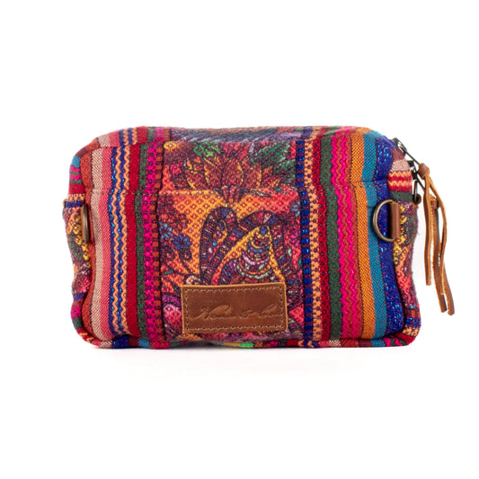 WANDER CROSSBODY SET - OOAK HUIPIL & CORTE - CAFE - NO. 200812