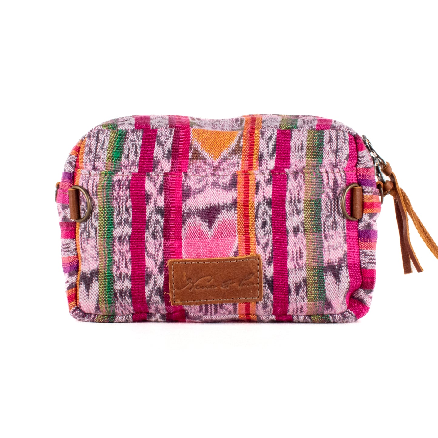 WANDER CROSSBODY SET - OOAK HUIPIL & CORTE - CAFE - NO. 200815