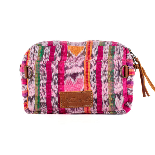 WANDER CROSSBODY SET - OOAK HUIPIL & CORTE - CAFE - NO. 200815