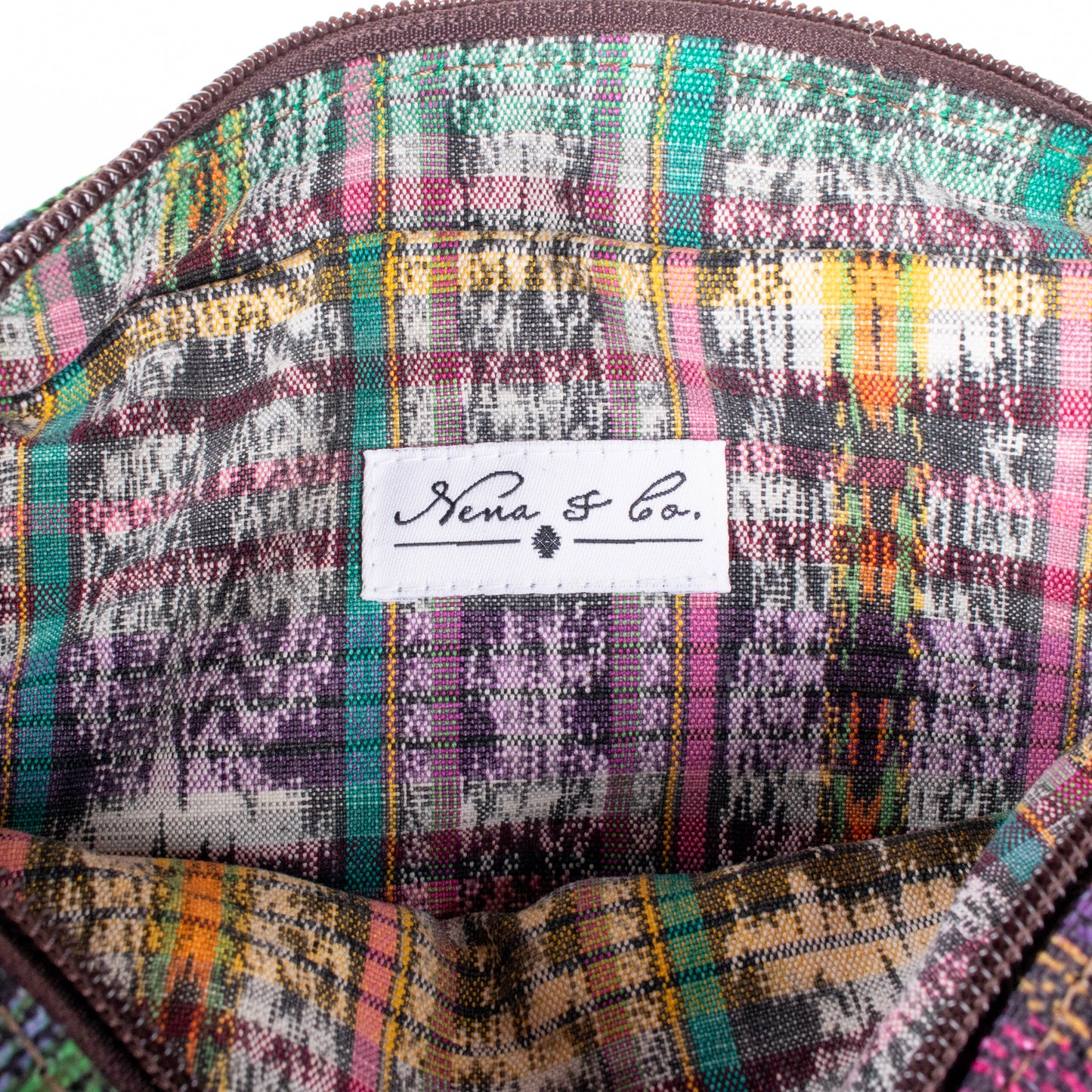 WANDER CROSSBODY SET - OOAK HUIPIL & CORTE - CAFE - NO. 200816
