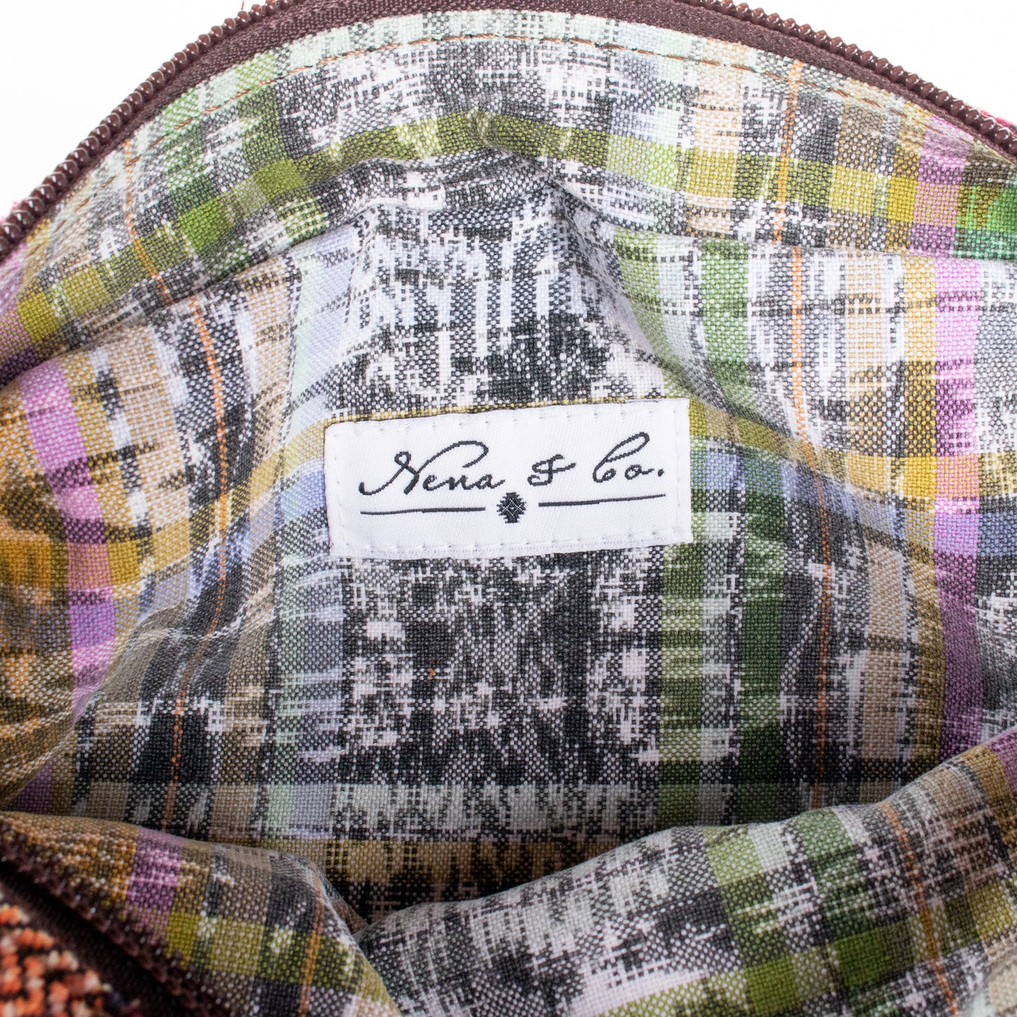 WANDER CROSSBODY SET - OOAK HUIPIL & CORTE - CAFE - NO. 200817